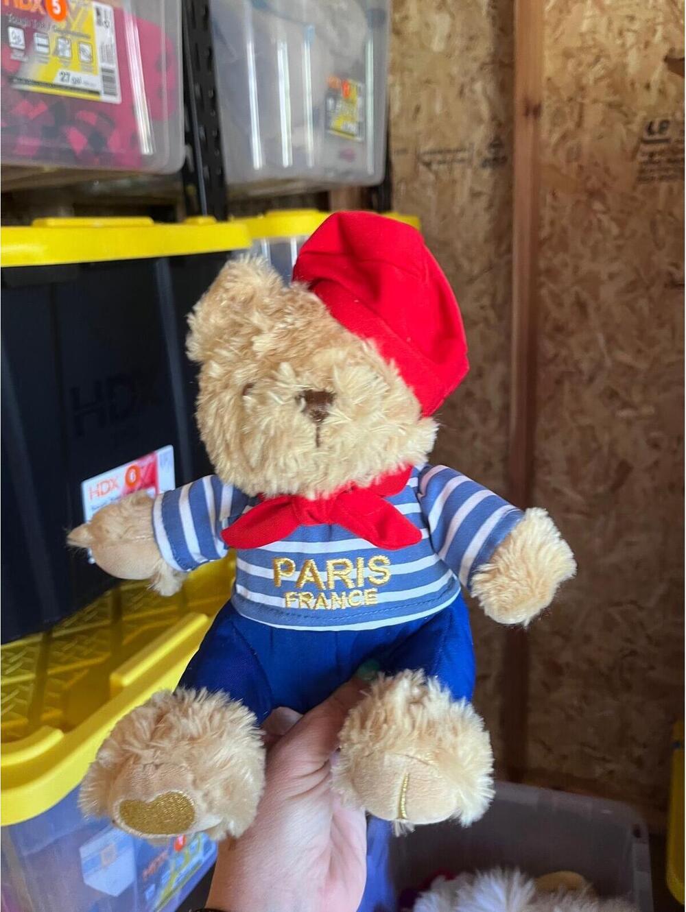 Keel Toys 8” Paris France Teddy - 8